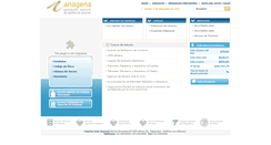 Desktop Screenshot of anagena.cl